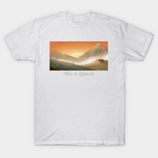 Valle de Guadalupe T-Shirt by ArtDary